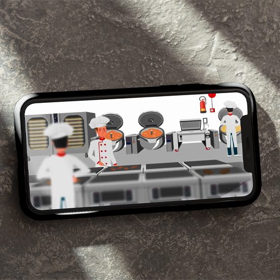 THY DO&CO animasyon telefon mockup